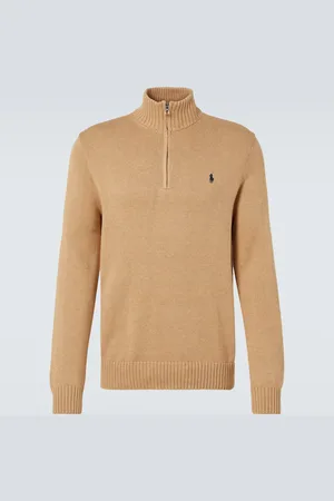 Ralph Lauren Pullover in cotone con zip