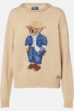 Ralph Lauren Pullover Polo Bear in cotone