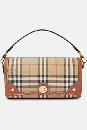 Burberry Borsa a spalla Note Check Small