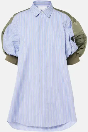 SACAI Camicia in popeline di cotone