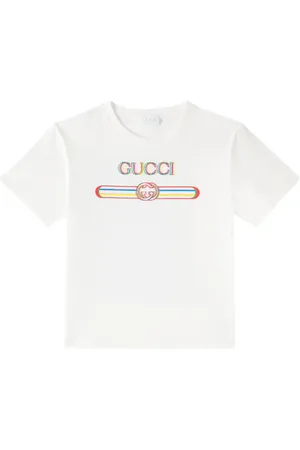 Gucci T-shirt in jersey di cotone con stampa