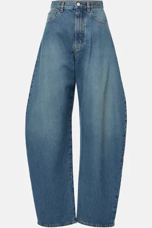 Alaïa Alaïa Jeans barrel a vita alta