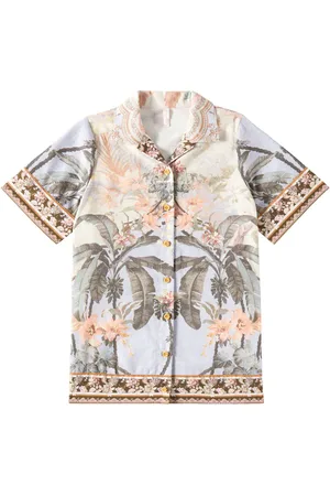 ZIMMERMANN Abito Wylie in cotone con stampa