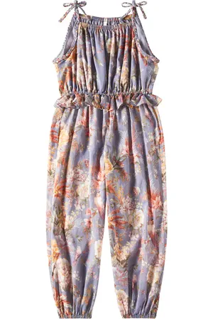 ZIMMERMANN Jumpsuit Tallow in cotone con stampa