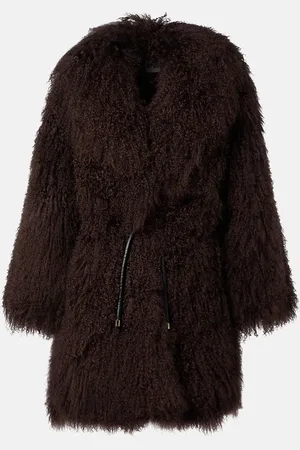 Self-Portrait Cappotto in shearling