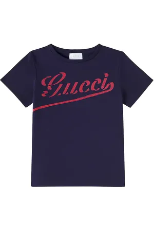 Gucci T-shirt in jersey di cotone con stampa