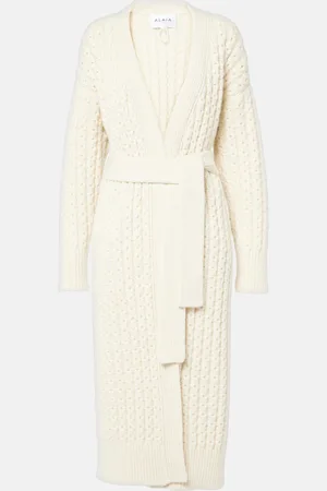Alaïa Alaïa Cardigan a portafoglio in lana