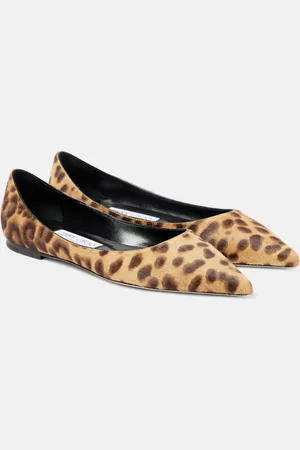 Jimmy Choo Ballerine Love in pelle stampata