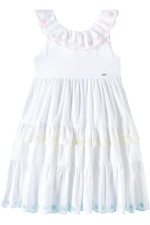 PATACHOU Abito Liberty in cotone con volant