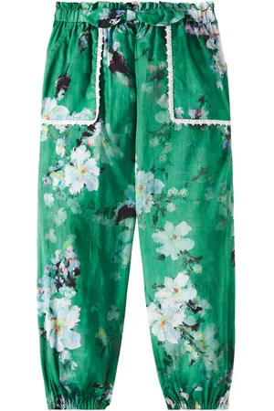 ZIMMERMANN Pantaloni Everley in cotone