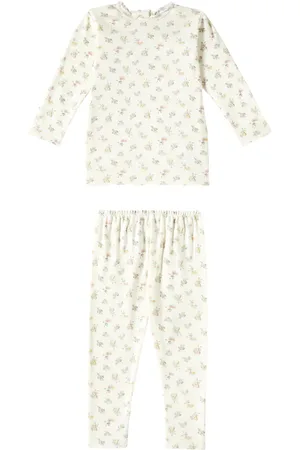 BONPOINT Baby - Pigiama Genna in cotone a fiori
