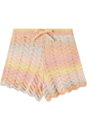 ZIMMERMANN Shorts Tallow in misto cotone
