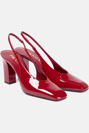Prada Pumps slingback 85 in vernice