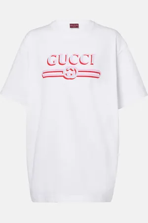 Gucci T-shirt in jersey di cotone con logo
