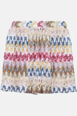 Missoni Shorts in maglia lamé