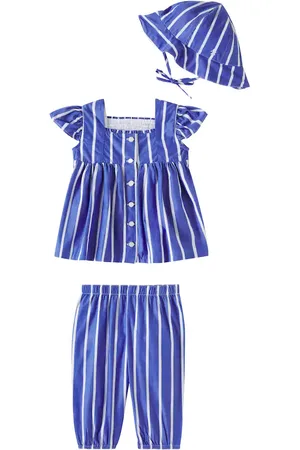 Ralph Lauren Baby - Cappello e pantaloni in cotone