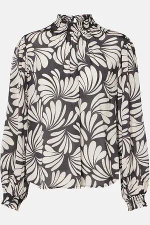 Velvet Blusa Leonie con stampa