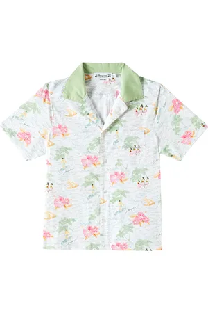 BONPOINT Camicia Steve in popeline di cotone