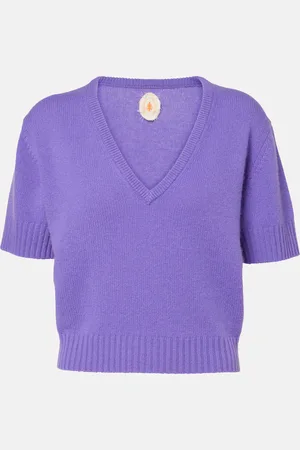 Jardin des Orangers Top in maglia di cashmere