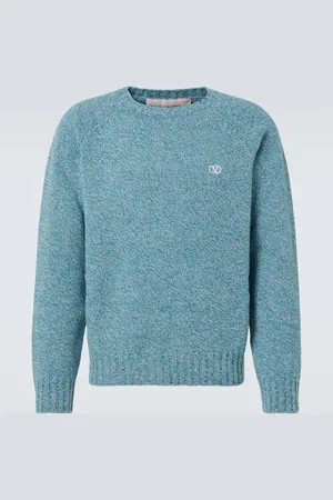 VALENTINO Pullover VLogo Signature in lana vergine