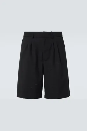 COMMAS Shorts in cotone e lana mélange