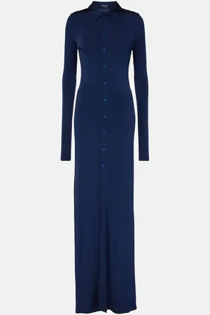 Balenciaga Abito lungo in jersey
