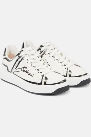 Balmain Sneakers B-Court in pelle con logo