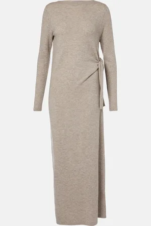 Jardin des Orangers Abito lungo in lana e cashmere