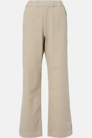 Velvet Pantaloni regular Naya in twill di misto cotone
