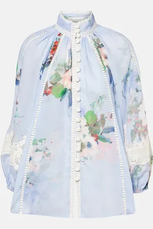 ZIMMERMANN Blusa Everley con stampa floreale