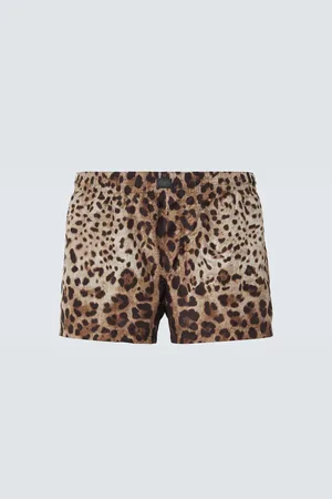 Dolce & Gabbana Costume da bagno con stampa leopardata
