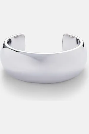 Jennifer Fisher Bracciale Puffy bagnato in rodio 10kt