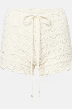 Bananhot Shorts Mina in crochet di misto cotone