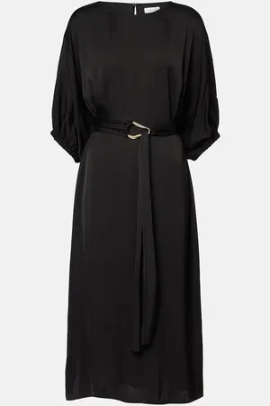 Velvet Abito midi Laurel in raso
