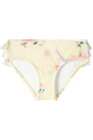 ZIMMERMANN Slip bikini Everley con stampa floreale