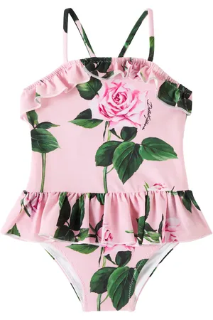 Dolce & Gabbana Baby - Costume intero con volant