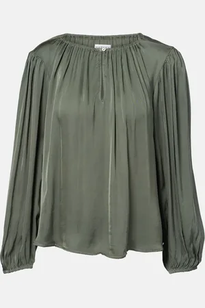 Velvet Blusa Riona in raso