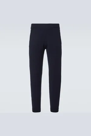 Allude Pantaloni sportivi in lana e cashmere