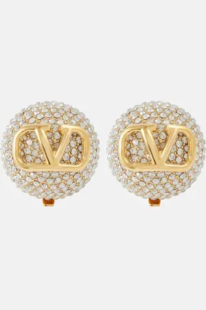 VALENTINO Orecchini VLogo Signature con cristalli