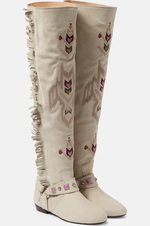 Isabel Marant Stivali Soska in suede