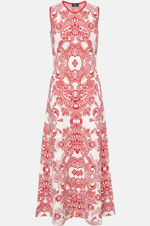 Etro Abito midi in jacquard