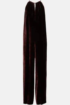 Velvet Jumpsuit Cienna in velluto