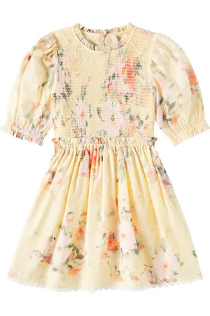 ZIMMERMANN Abito Everley Shirred Bodice in cotone