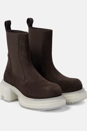 Rick Owens Stivaletti Beatle in suede