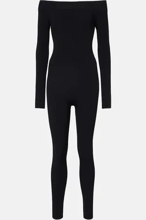 Alaïa Alaïa Tuta con scollo bardot