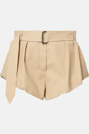 MAGDA BUTRYM Shorts in twill di misto cotone