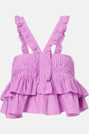 Marant Etoile Top Daliana in misto cotone