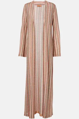 Missoni Cardigan in lamé a zig-zag