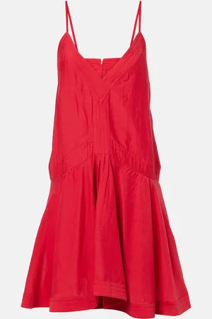 Marant Etoile Abito corto Danielle in misto cotone