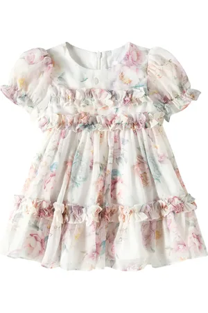 PATACHOU Baby - Abito in tulle con volant